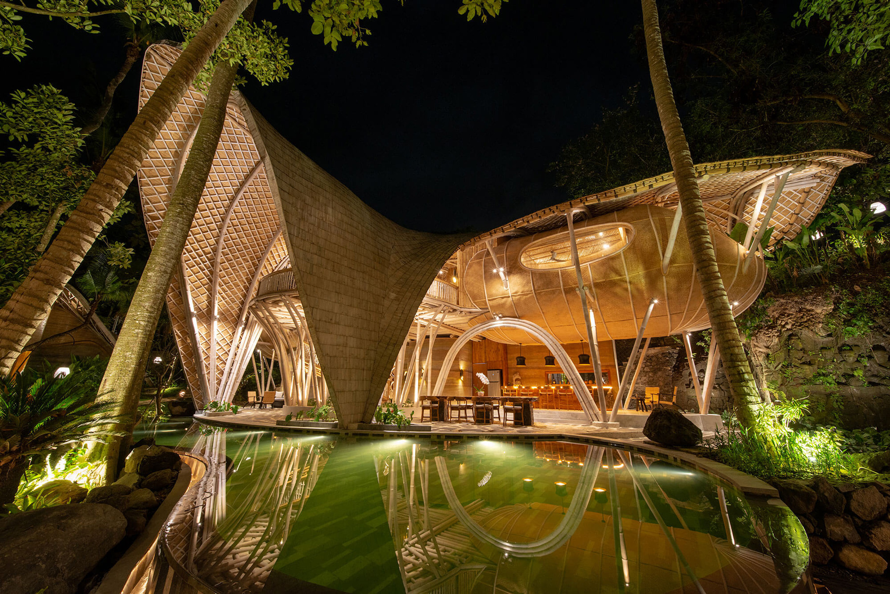 Inspiral Architects Combines Bamboo Rammed Earth For Ulaman Eco Retreat In Bali