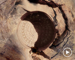 jean nouvel to sculpt saudi arabian landscape to create subterranean resort and hotel