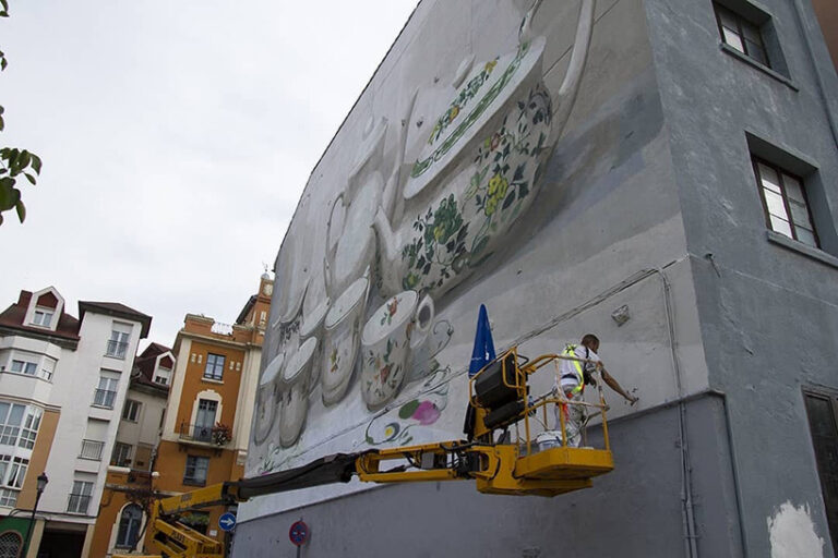 manolo mesa pays tribute to an abandoned pottery factory in oviedo with