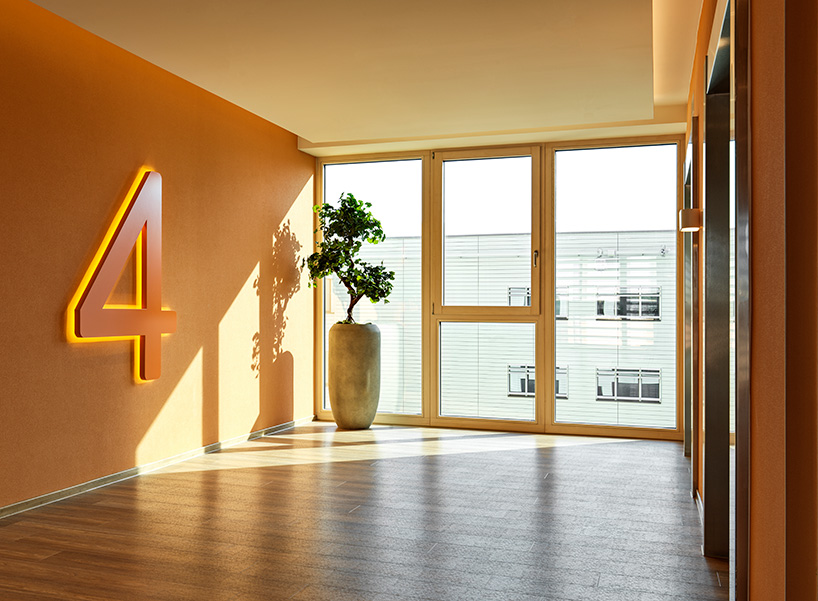 matteo thun adds hospitality aesthetics to waldkliniken healthcare facility in germany