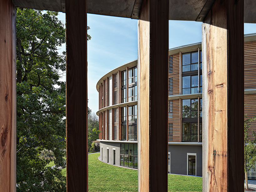 matteo thun adds hospitality aesthetics to waldkliniken healthcare facility in germany