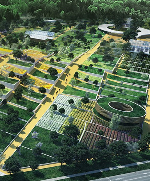 MJZ introduces urban farming masterplan proposal with nutrition research center in poland