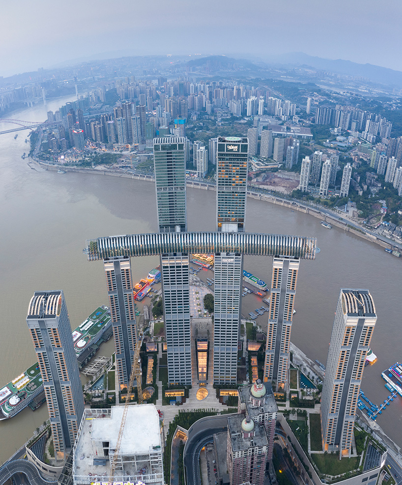 raffles city chongqing by safdie architects documented in new images