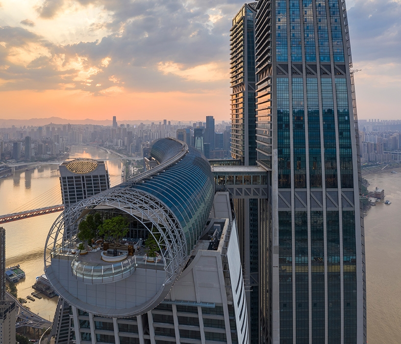 raffles city chongqing by safdie architects documented in new images