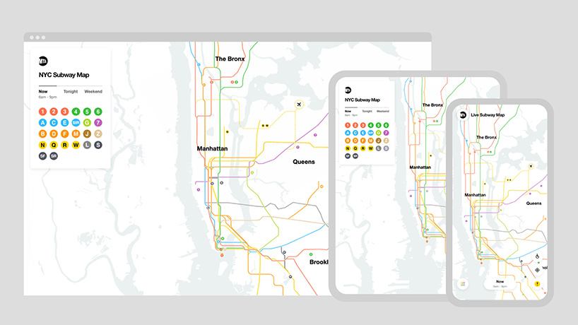 mta live subway map