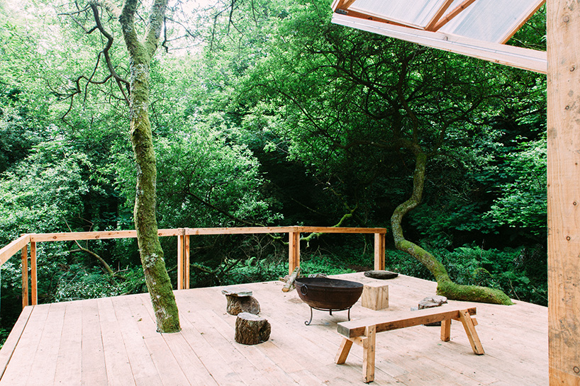 KUDHVA expands off-grid glamp-site with the 'danish cabin' by new british design