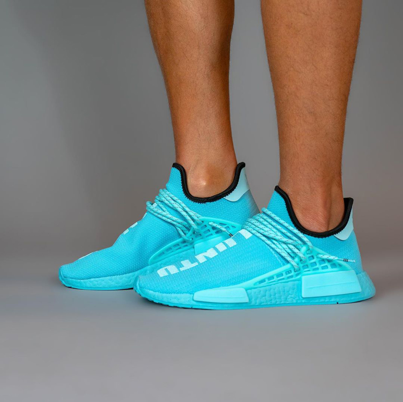 pharrell shoes blue
