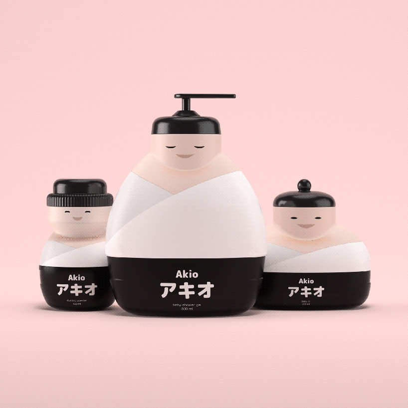 akio this fun soap packaging comes with a removable kimono for kids to play