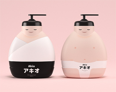 this fun soap packaging comes with a removable kimono for kids to play