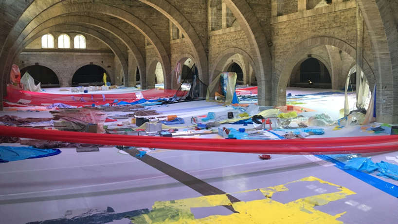 samara scott elevates floating, iridescent waste in bordeaux with 'the doldrums'