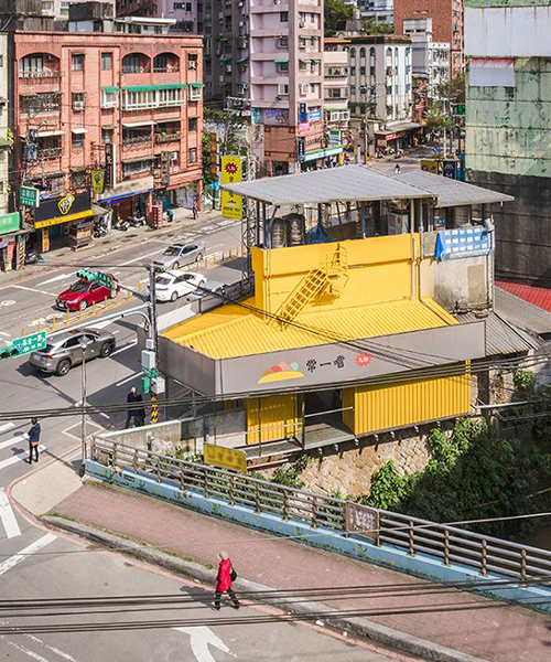 studio APL completes a canary yellow sandwich shop renovation in keelung, taiwan