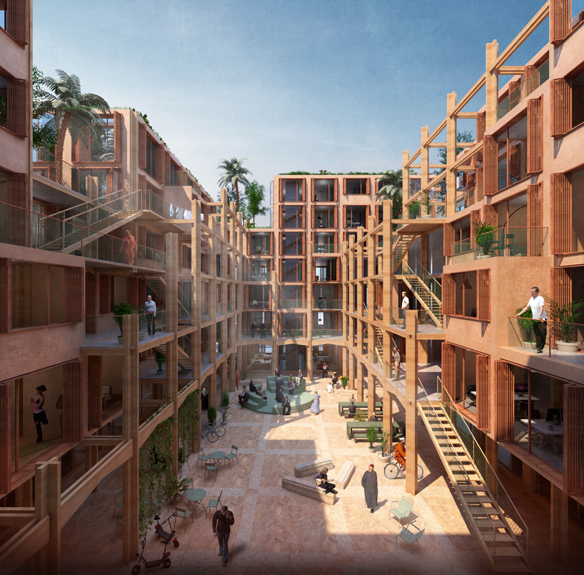 studio BELEM develops housing concept for a theoretical city in morocco designboom