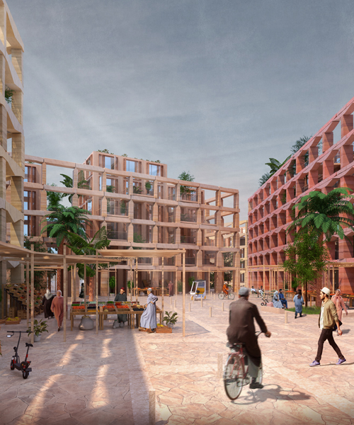studio BELEM develops its post-COVID housing concept for a theoretical city in morocco