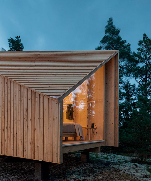 studio puisto designs space of mind, a modular lightweight cabin