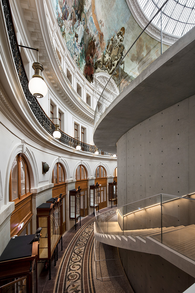 tadao ando-designed 'bourse de commerce' museum in paris revealed in new images