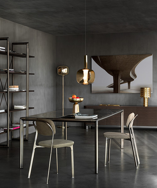 GHIDINI1961 elevates the dining experience with elegant brass expressions for the home