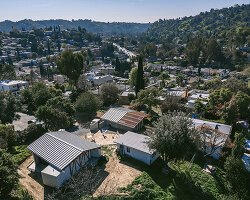 the LADG completes art studio and residential compound in suburban los angeles