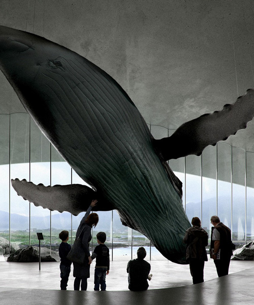 'the whale' by dorte mandrup gets green light as new images revealed