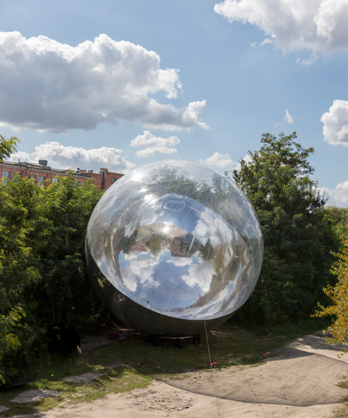 tomás saraceno's aerosolar sphere at garage museum takes us closer to an aerocene epoch