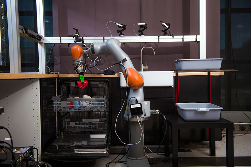 toyota's hanging butler robot designed to help the aging population