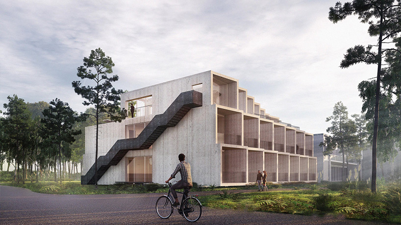 โรงแรมที่มีภูมิอากาศเชิงบวก 3XN plans denmark's first climate-positive hotel