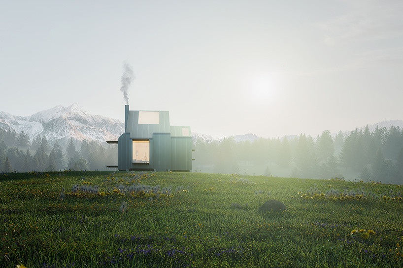 AMDL CIRCLE and michele de lucchi design two modular and transportable 'stations'
