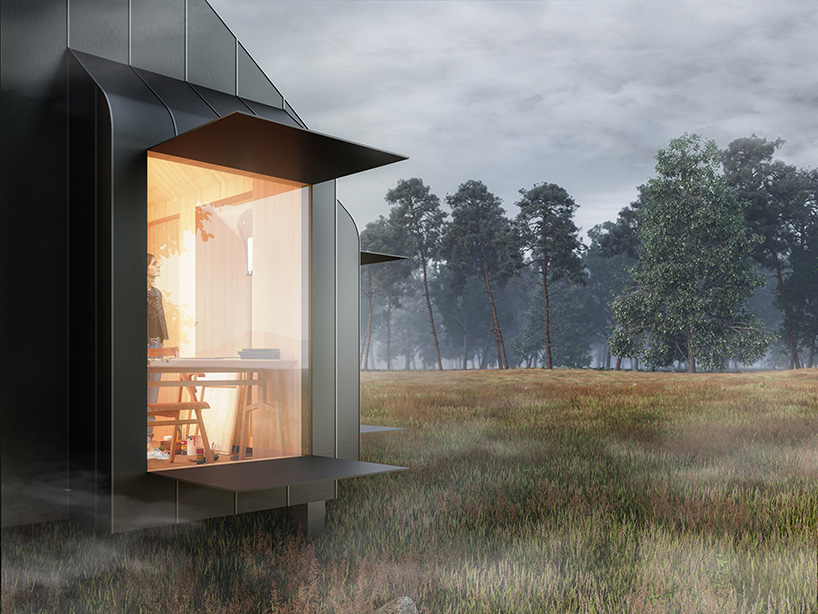 AMDL CIRCLE and michele de lucchi design two modular and transportable 'stations'