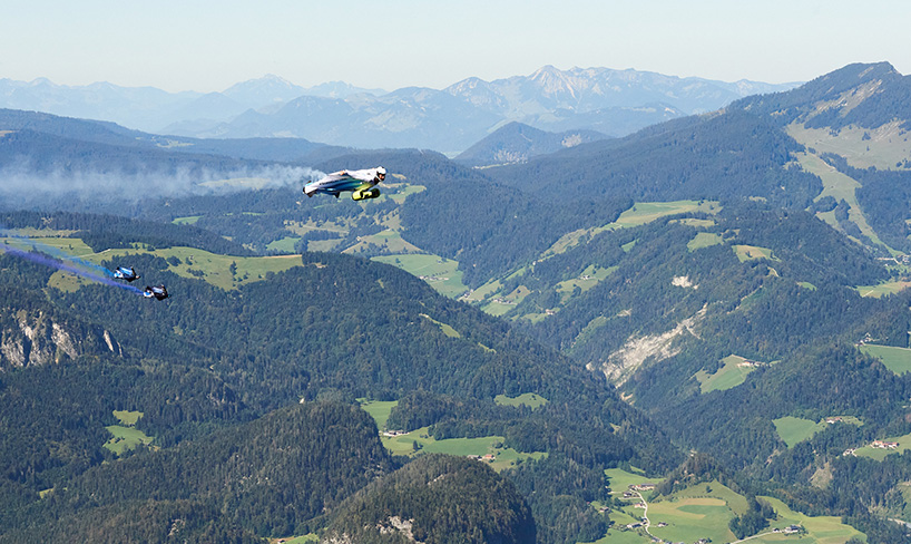 BMW presents the world's first electrified wingsuit