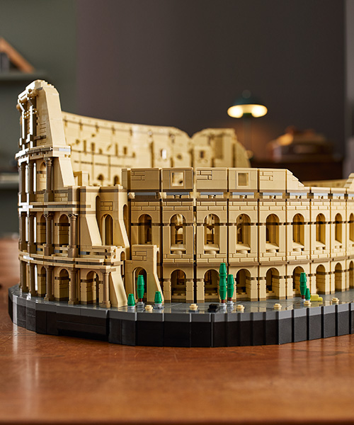 the 9,036-piece roman colosseum kit is LEGO's largest to date
