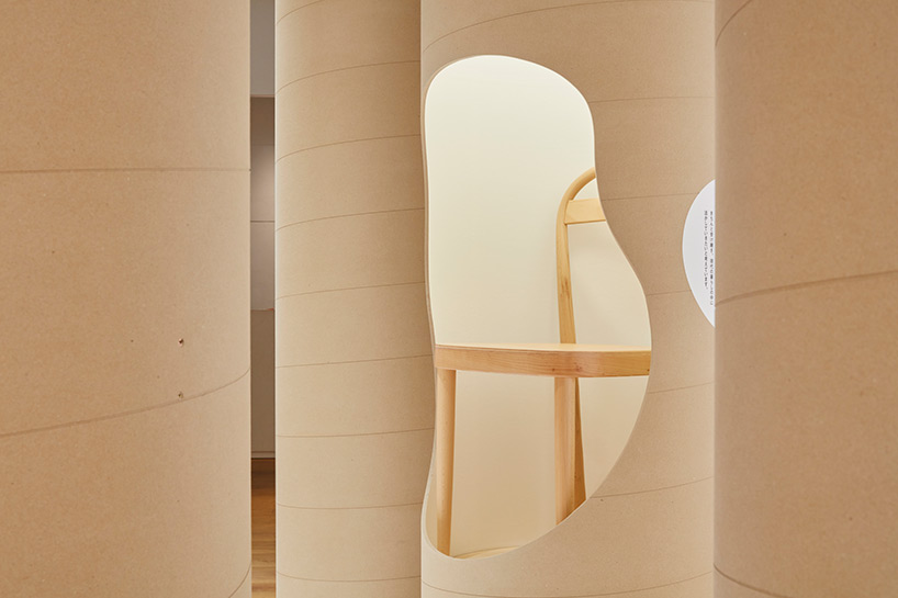 TORAFU architects creates a 'forest of verbs' for 'MUJI IS' exhibition in tokyo