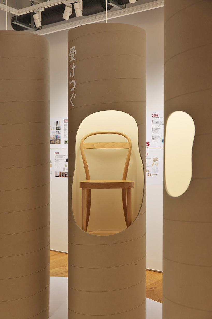 TORAFU architects creates a 'forest of verbs' for 'MUJI IS' exhibition in tokyo