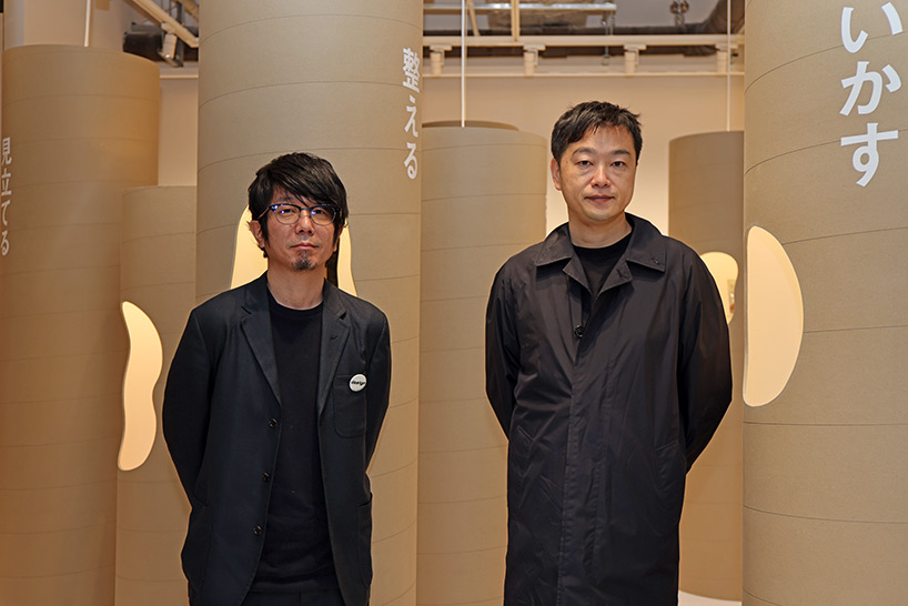 TORAFU architects creates a 'forest of verbs' for 'MUJI IS' exhibition in tokyo