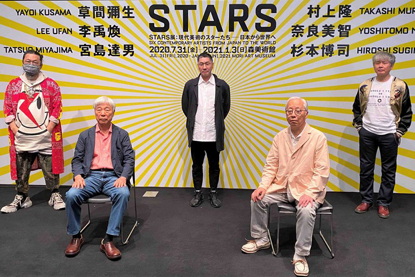 STARS brings together yayoi kusama, takashi murakami, hiroshi sugimoto at mori art museum