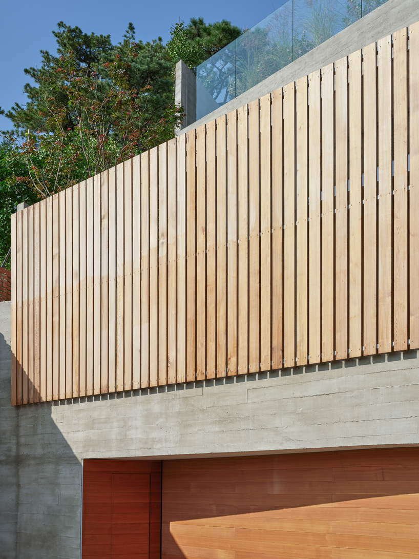 archihood WxY brings 2 families under one roof for 'doo jip' house in seoul designboom