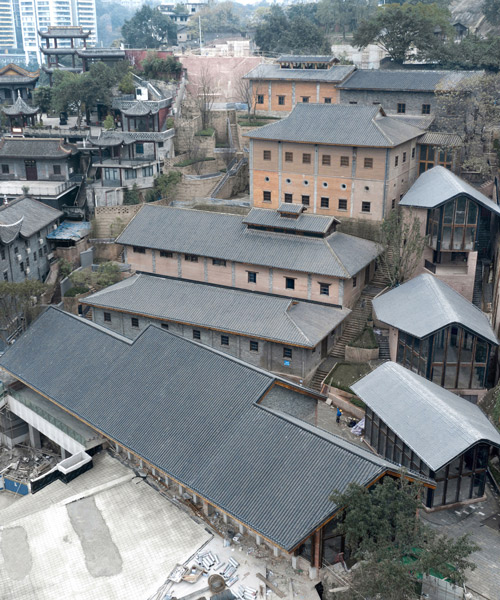 atelier FCJZ restores 'forbidden city college' to display historic relics in chongqing