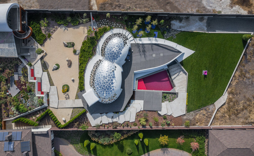 a bubble-shaped house designed by nat telichenko lands in ukraine