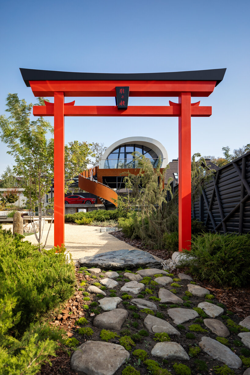 a bubble-shaped house designed by nat telichenko lands in ukraine designboom