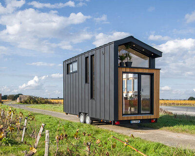 baluchon dresses tiny house ala kol in black aluminum