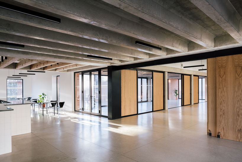 BIZNA estudio designs a brick-faced meeting place for a village in spain designboom
