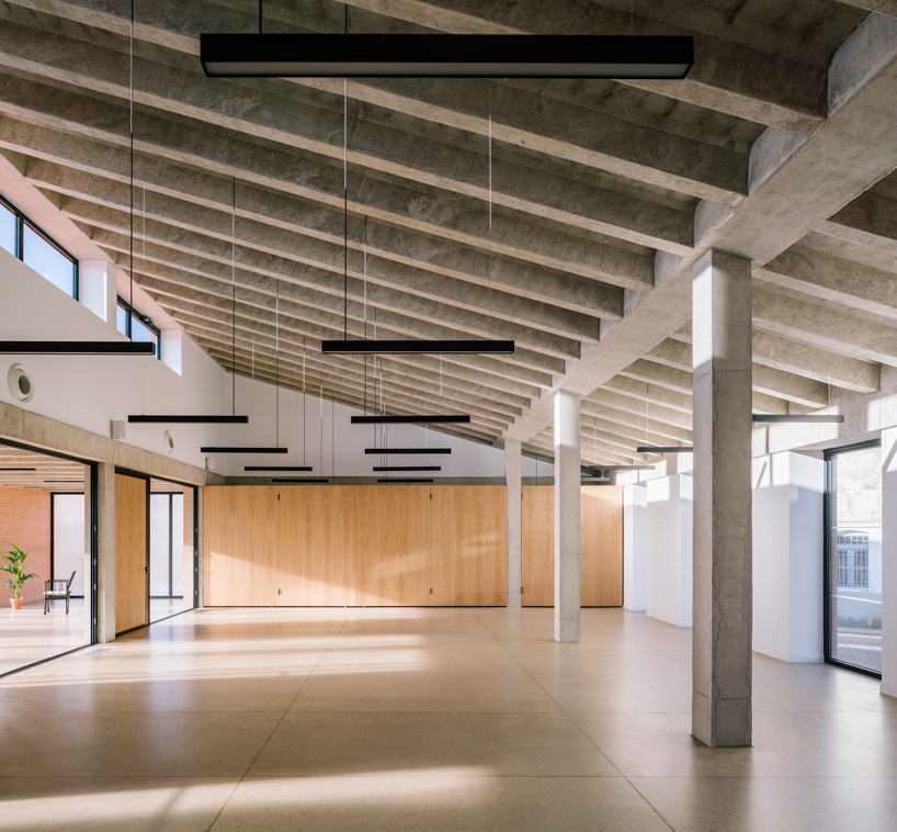 BIZNA estudio designs a brick-faced meeting place for a village in spain designboom