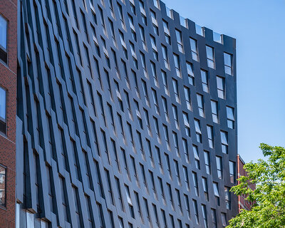'the smile' by bjarke ingels group nears completion in east harlem, new york