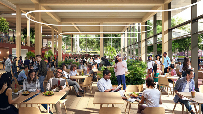 bjarke ingels group to build student center for johns hopkins university