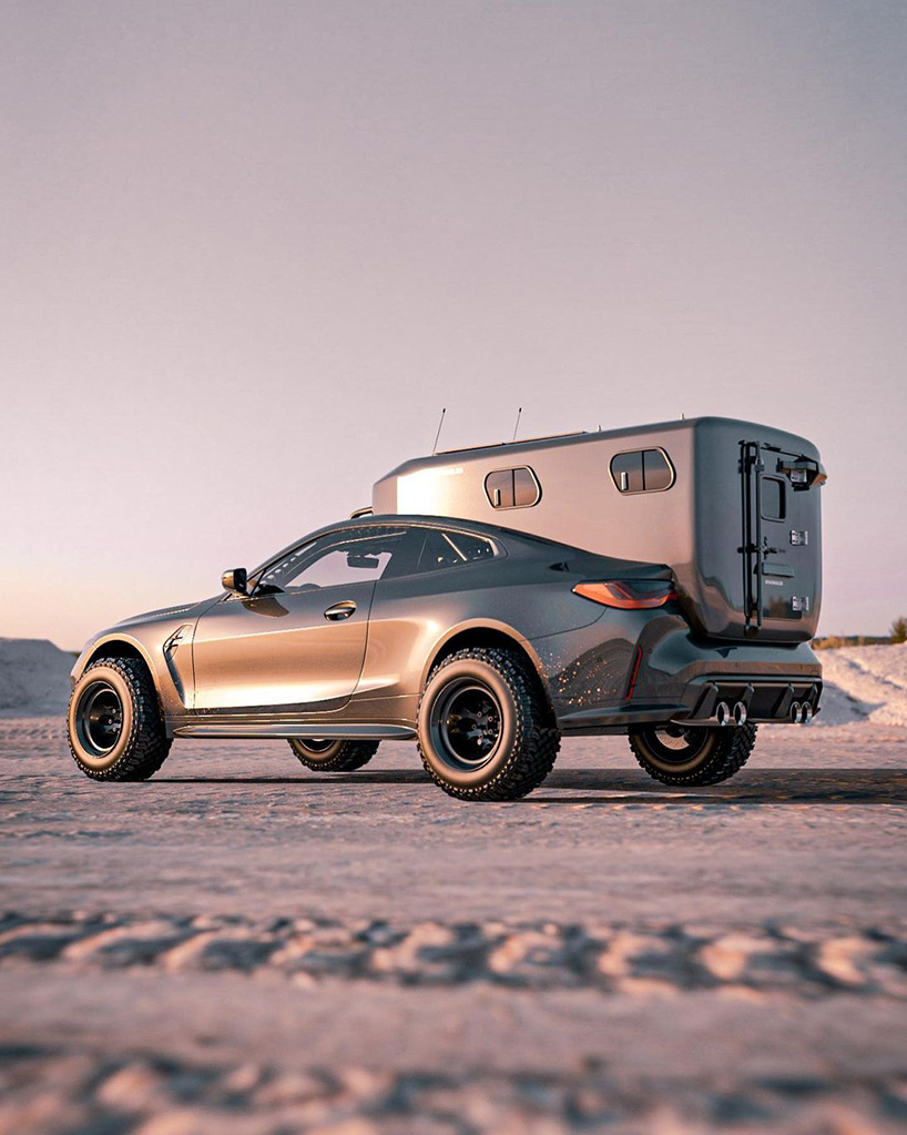Bradbuilds Modifies A Bmw M4 Coupe To Fit A Camper