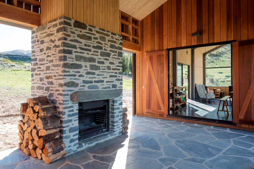 RTA studio nestles a timber-clad holiday home into new zealand's southern alps