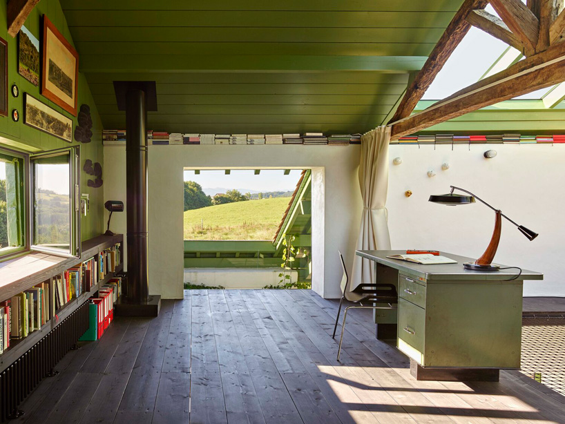 collectif encore transforms farm ruin into playful, lively house in south-western france