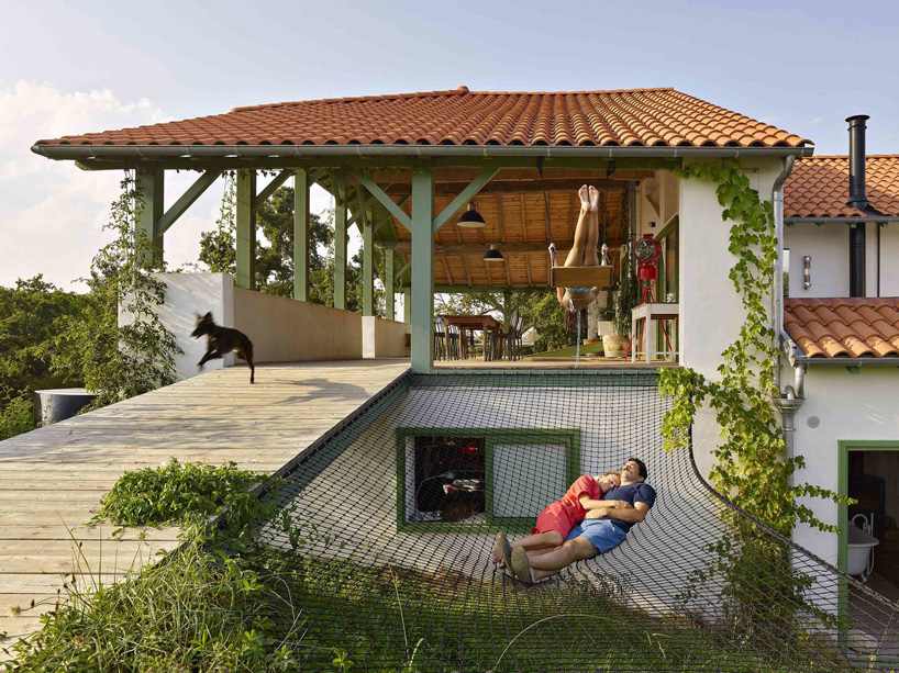 collectif encore transforms farm ruin into playful, lively house in south-western france