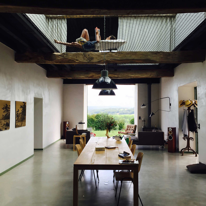 collectif encore transforms farm ruin into playful, lively house in south-western france