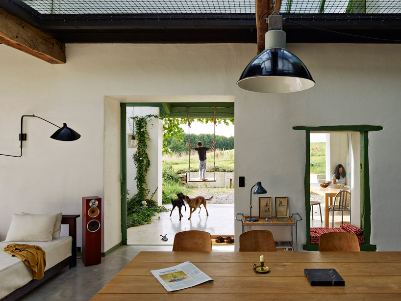 collectif encore transforms farm ruin into playful, lively house in south-western france