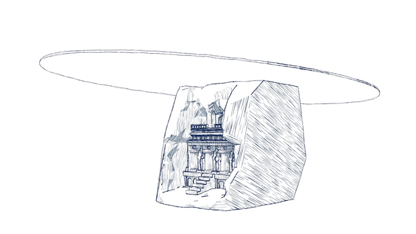 duffy london pay homage to ancient architecture with hand-carved marble 'civilization' tables