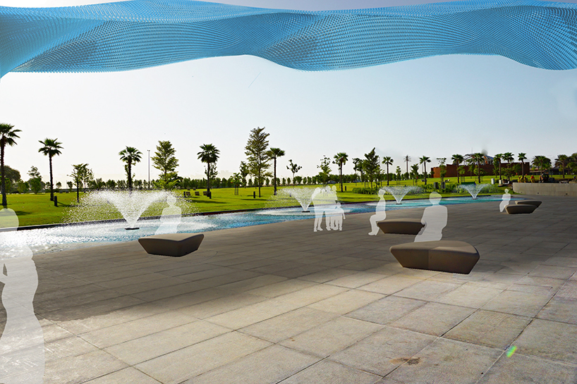 EMKAAN conceptualizes floating, drone-like circadian clouds to cool our cities